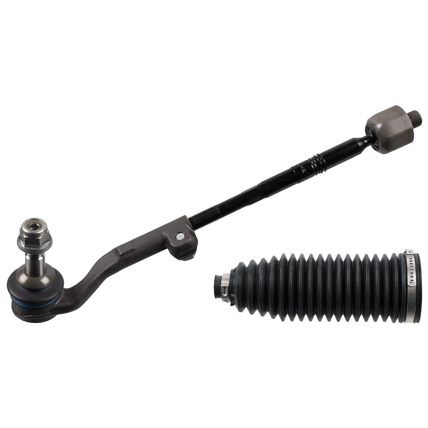 febi bilstein 44297 drążek kierowniczy z zestawem mankietów kierowniczych, 1 sztuka
