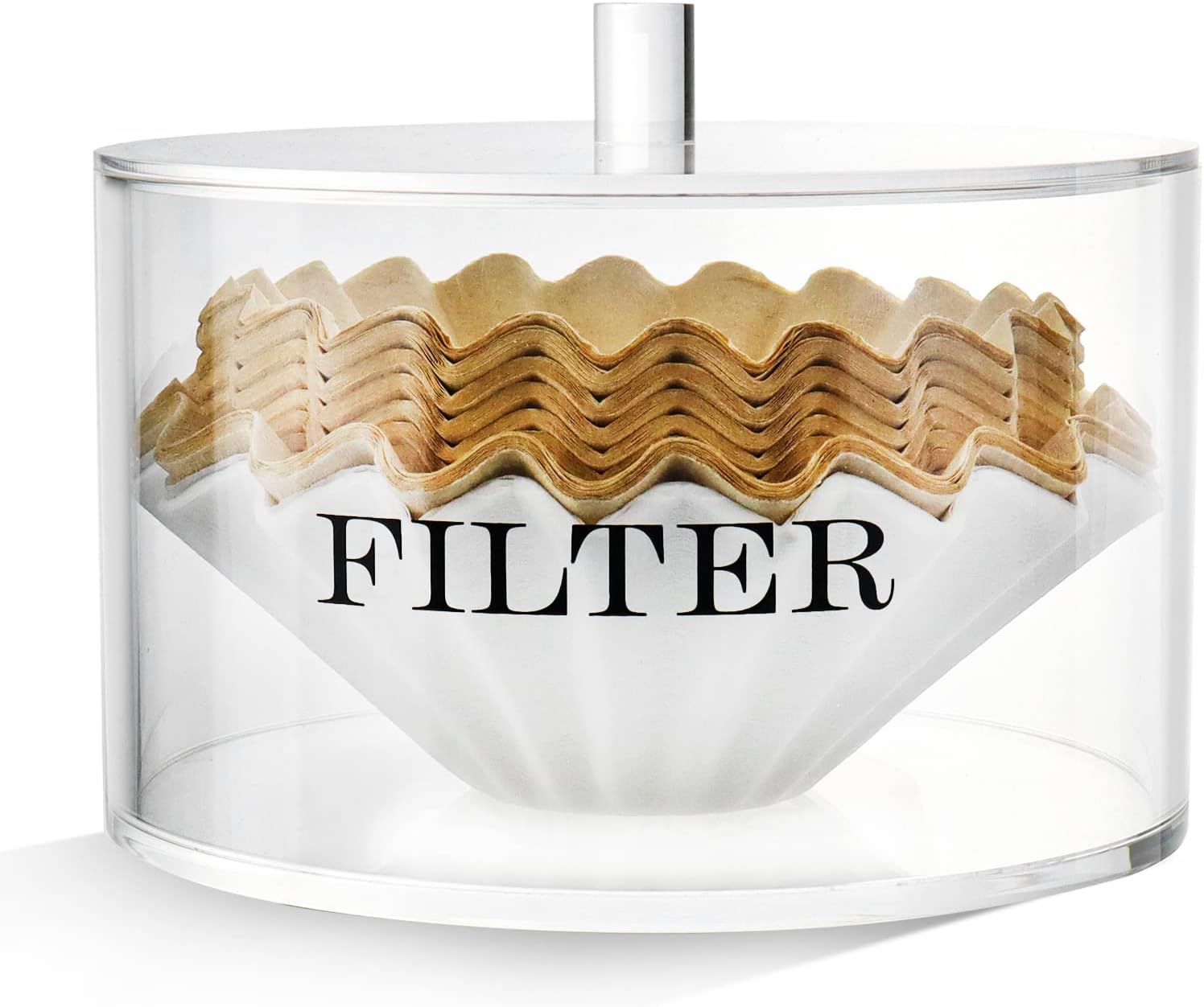 RSSCIIIUL Coffee Filter Holder, Acrylic Coffee Filter