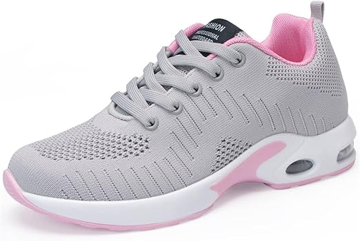 Zapatos Deporte Mujer Zapatillas Deportivas Correr Gimnasio Casual Zapatos para Caminar Mesh Running Transpirable Aumentar Más Altos Sneakers0