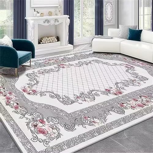 Tapis antidérapant et lavable 180x280cm pour sécuriser le salon - 2