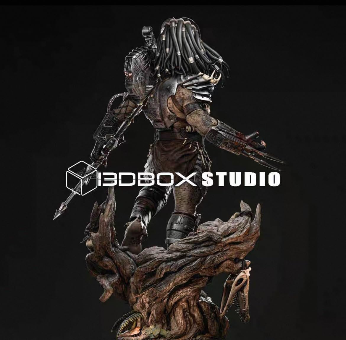 Amazon.co.jp: 1/6 ガレージキット フィギュア280mm 未塗装 プレデター