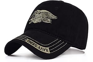 Navy Baseball Cap for Men Women Seal Cap