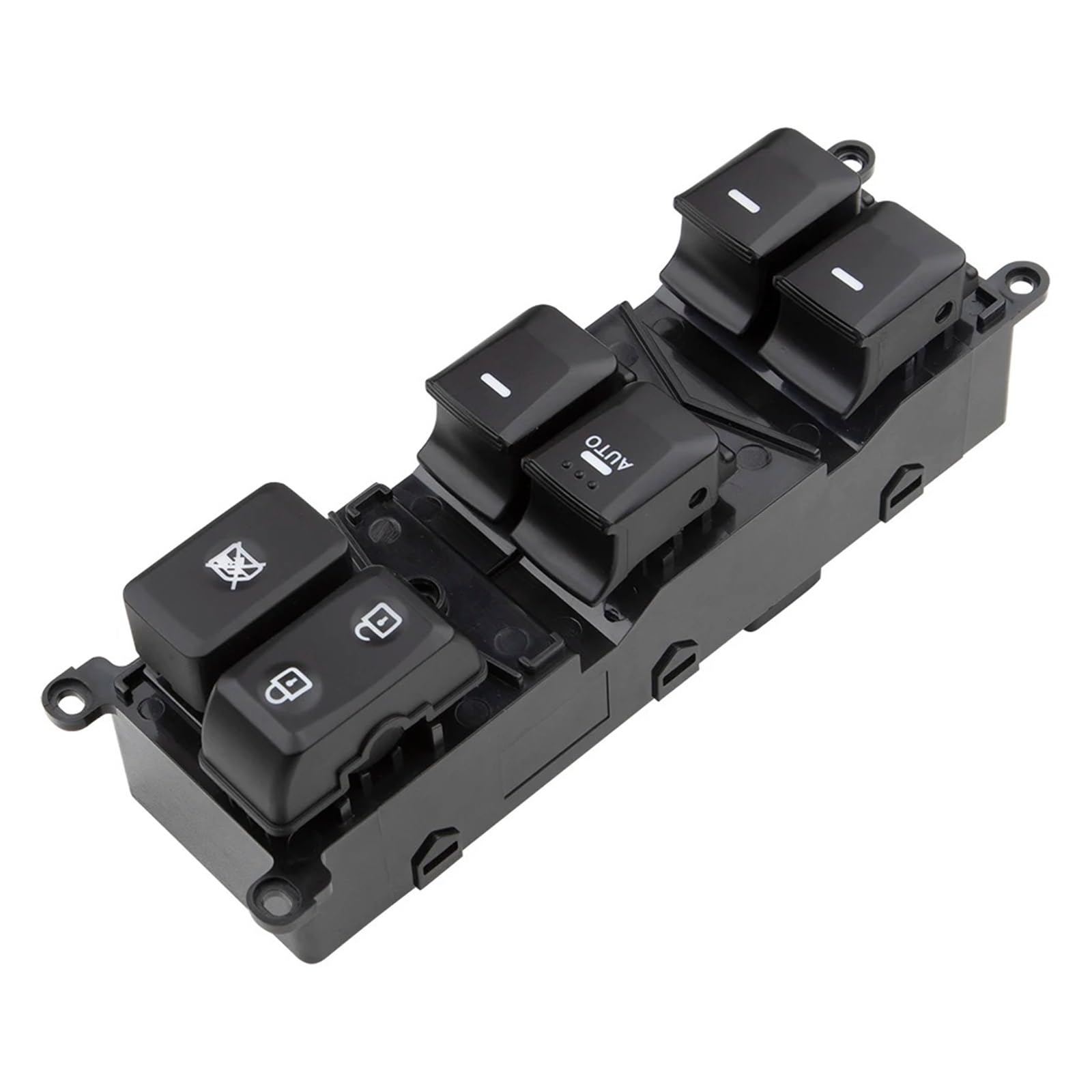 MAMEFVBB Window Regulator Slider Clips 16 Pins for Kia for Rio (4Door) 2012-2015 Front Left Electric Master Control Power Lifter Window Switch 93570-1W155