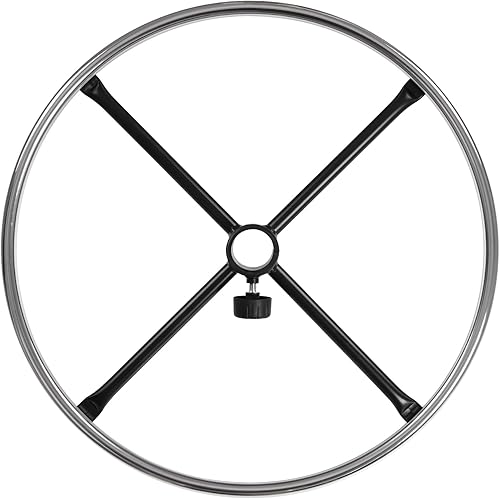 Miniatura 3 de BOLISS Anillo de pie de silla de dibujo de oficina ampliada, para sillas de hogar y oficina, capacidad de peso de 250 libras - chapado