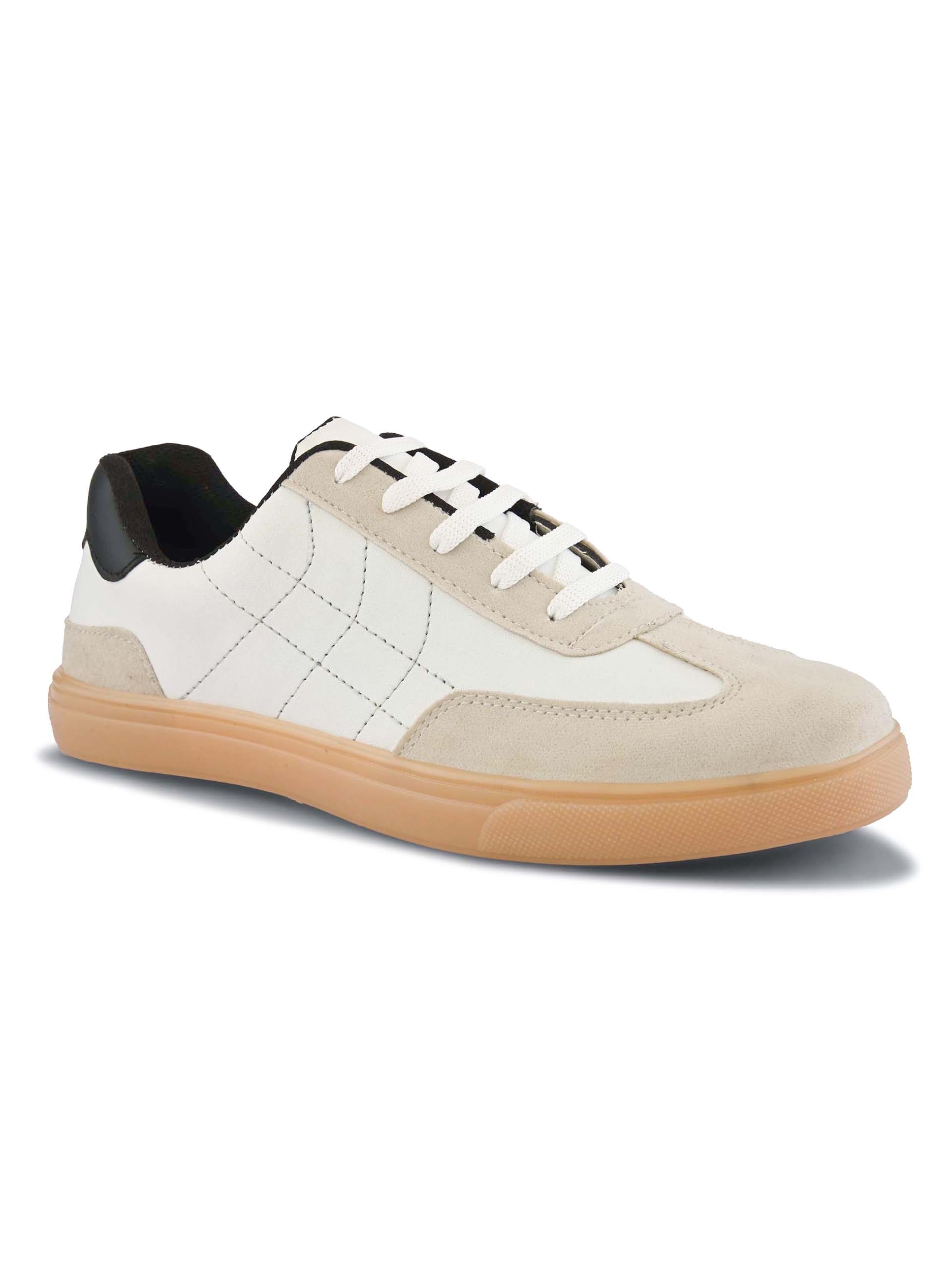 stanphord Mens Tpkp 9621 White_Beige Men Everyday Lightweight Comfort Insole Lace-up Sneakers-picture-11