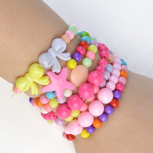 Miniatura 4 de obmwang Juego de 30 pulseras y collar de princesa, disfraz de adolescente, joyería de juego para mujeres, disfraces de disfraces, recuerdos de fiesta