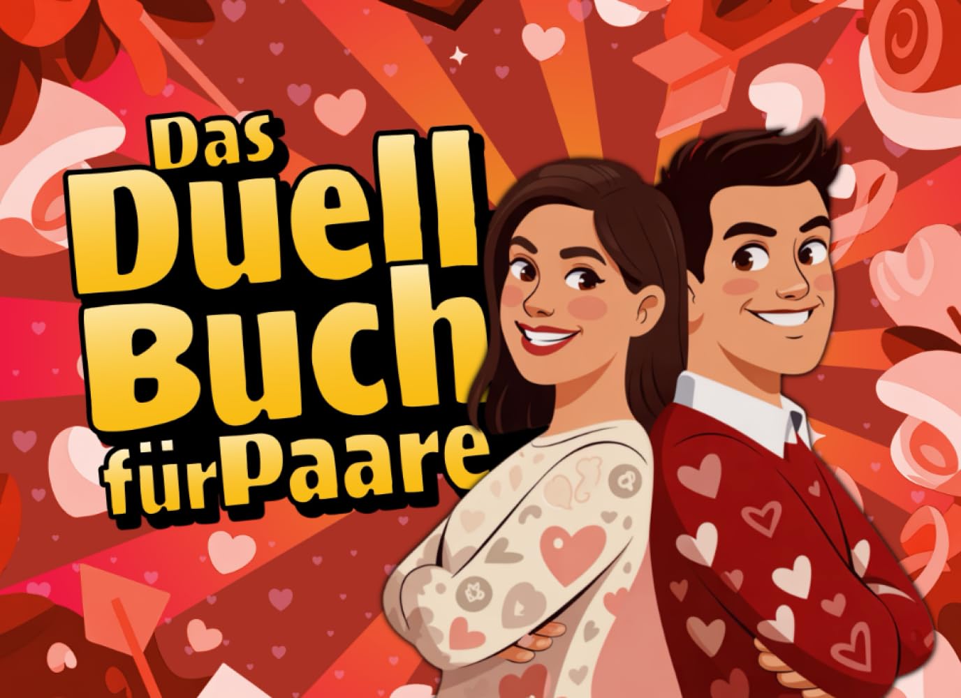 Das Duell Buch für Paare: 1 Gegen 1 Battle Für Paare | Lustiges Spielebuch Für Erwachsene | Paar Challenge Zum Ausfüllen Mit Aufgaben, Rätseln Und ... | Witzige Idee Zum Jahrestag Oder Hochzeit
