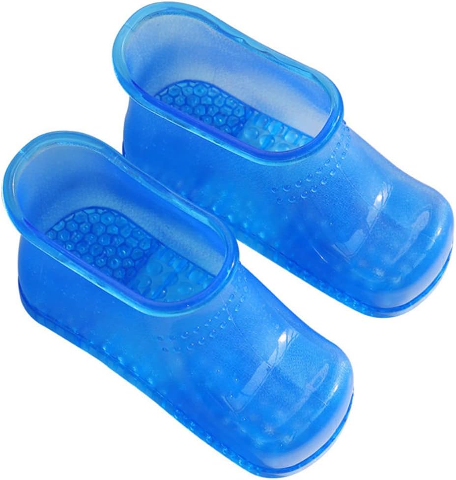 Portable Massage Foot Bath Shoes: Foot Spa Shoes Foot Scrubber Massage Bucket Boots Thermal Massage to Promote Blood Circulation for Soaking Foot Toe Nails Ankles