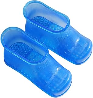 HEALLILY Portable Massage Foot Bath Shoes: Foot Spa Shoes Foot Scrubber Massage Bucket Boots Thermal Massage to Promote Blood Circulation for Soaking Foot Toe Nails Ankles