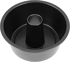 Luxshiny Angel Food Forma de bolo redonda para assar bolo Bandeja de bolo Bandeja para assar pão Bandeja de assar para assar festas, cozinha em casa