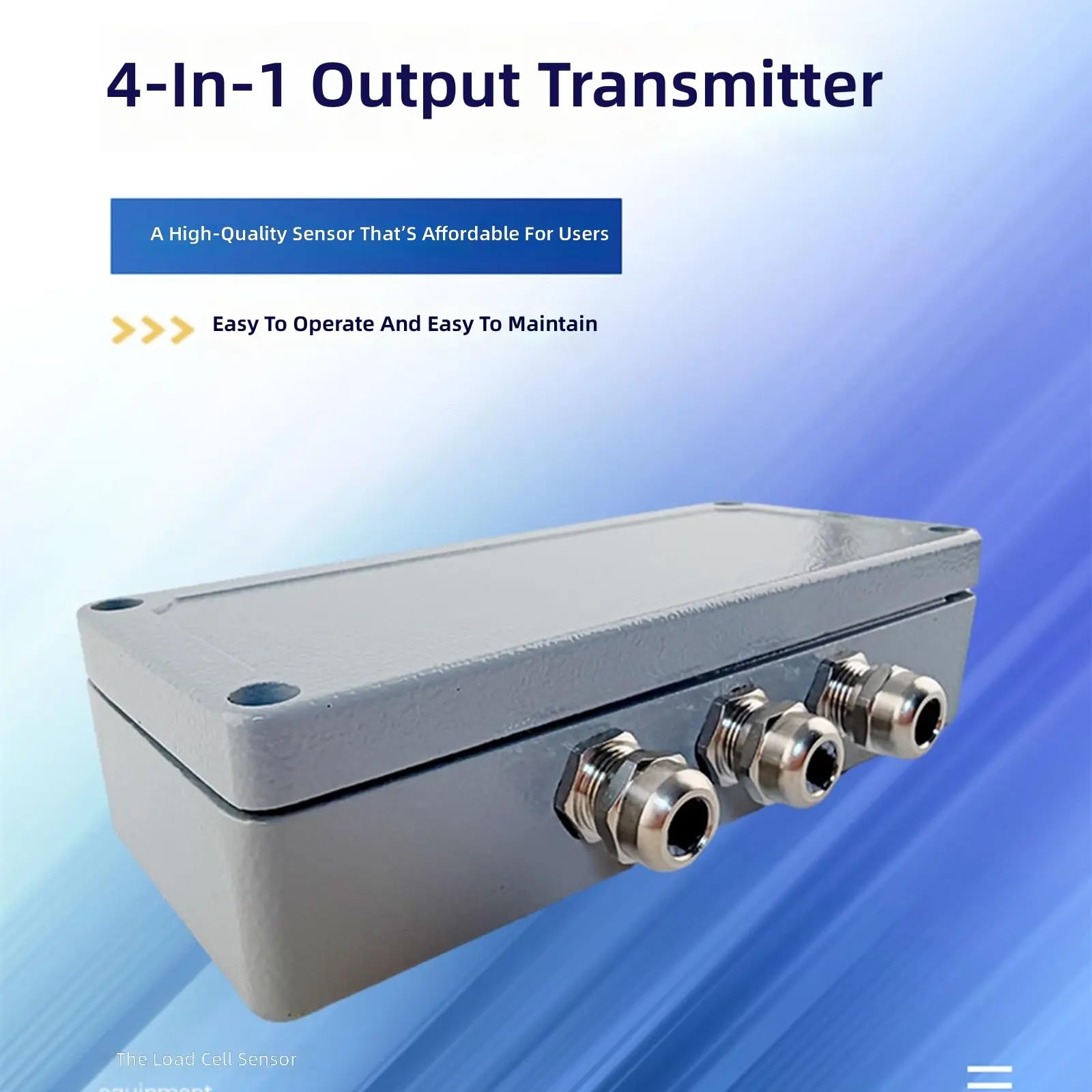Amplificateur numérique fonctionnel pour cellule de pesée - Sortie 0-10 V 4-20 mA pour la gestion logistique - Disséminateur de cellule de pesée