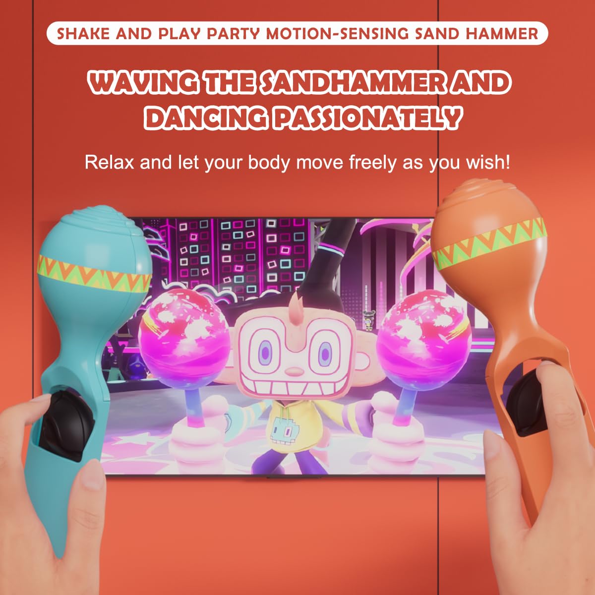 2025 Nintendo Switch 2 Sports Accessories Bundle - HLRAO 23 in 1 Family Accessories Kit for Nintendo Switch 2 Sports Games:Tennis Rackets,Sword Grips,Golf Clubs,Wrist Dance Bands & Leg Strap etc - Image 7