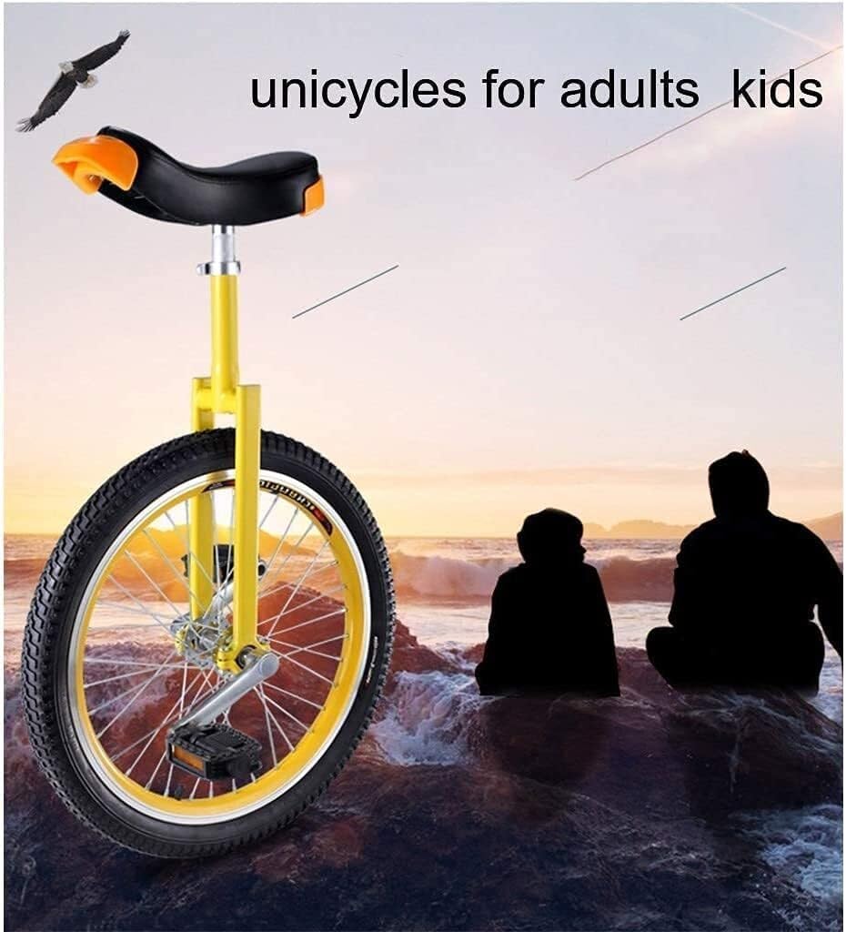 MDybf Adult Unicycle Unicycle with 16/18/20 Inch Wheels, Standard Comfortable Saddle, Outdoor Exercise for Beginners