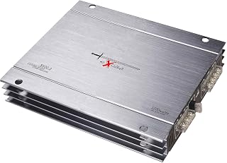 Excalibur X600.2 - Auto Verstärker 2 Kanal - 2X 600 Watt Mosfet HiFi KFZ Endstufe mit Bass-Boost - 1200 Watt Maximum - 2 Ohm Variable Frequenzweiche.