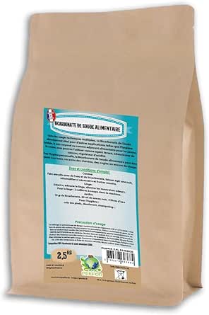 Bicarbonate De Soude Alimentaire ESTENAT - Qualité Pâtisserie, 300g, France