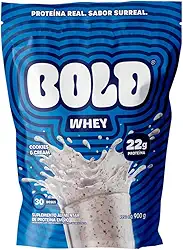 WHEY PROTEIN 3W - BOLD WHEY (900g) - Sabor: Cookies & Cream