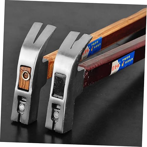 Miniatura 5 de TEHAUX Martillo de uñas pequeño, 3 piezas de personal de maquinistamartillos rectos automáticos para el hogar de color caqui con contratistas de