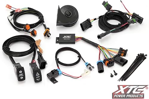 XTC Power Products Can-Am Maverick Plug & Play Sistema de señal de giro con cancelación automática con bocina