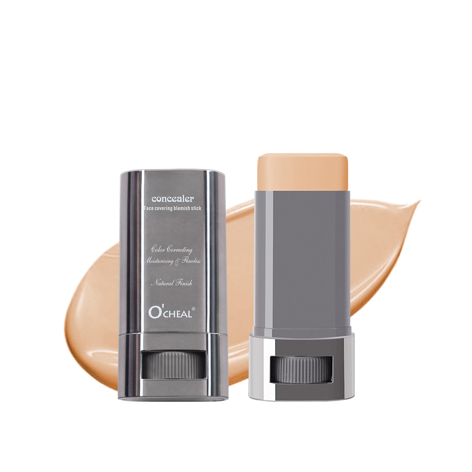O'CHEAL Concealer Foundation Stick, Contour Makeup for Face 03# 03#LIGHT SKIN TONE