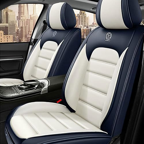 Fundas de asiento de automóvil para Ford Bronco Sport 2021-2023, impermeables, suaves, transpirables, de piel sintética, con bolsillos de