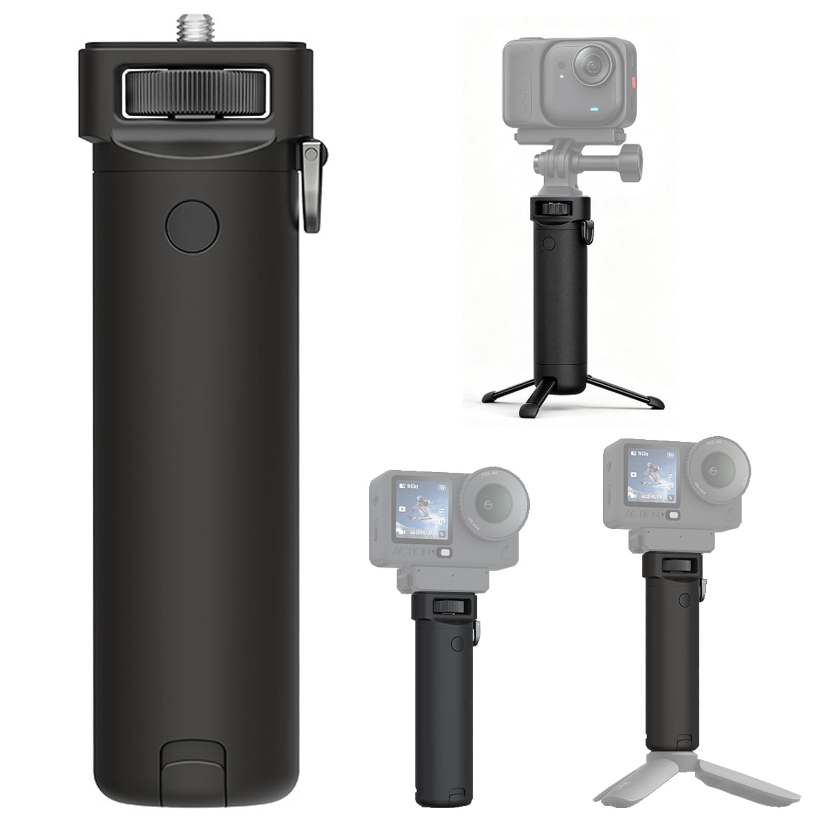 Mini Trípode, para X6, Soporte Carga Empuñadura Accesorios para X6/dji Osmo Action 6/5 Pro, Desmontaje rápido, Ligero, Antideslizante, Multifuncional