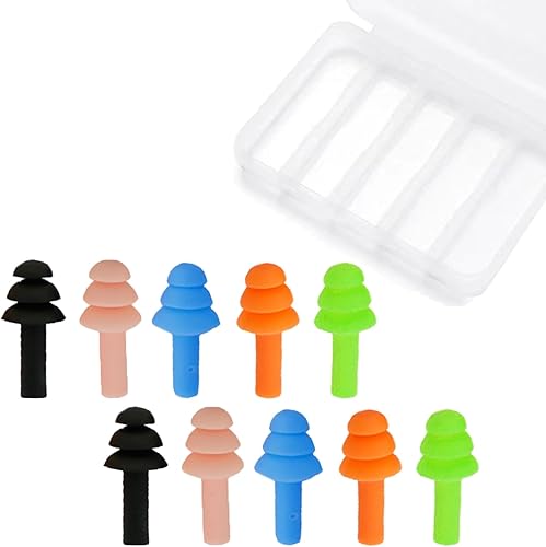 Tapones para los oídos para dormir, con cancelación de ruido, adecuados para el trabajo, dormir, ronquidos, natación, conciertos, lugares ruidosos.