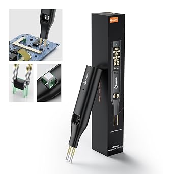 Multi-function Transistor Tester with LED Display, Dual USB/Battery Power Supply, Portable Optocoupler Test Tool for Electronics Repair.