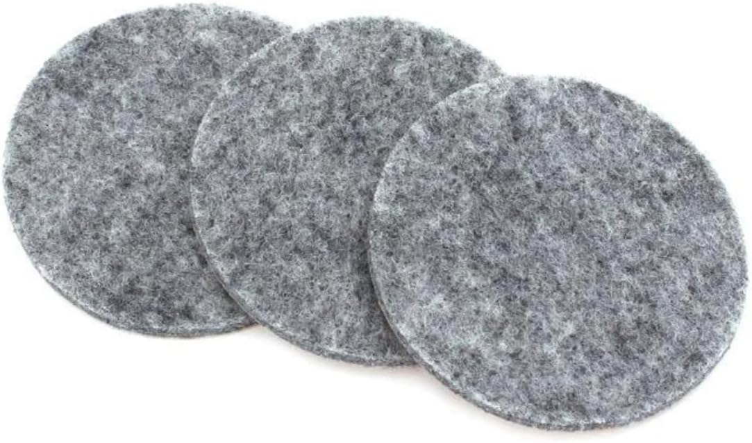 4 x Large 40 mm Felt Pads for Furniture Chairs Tables Non-Slip Feet Legs Scratches