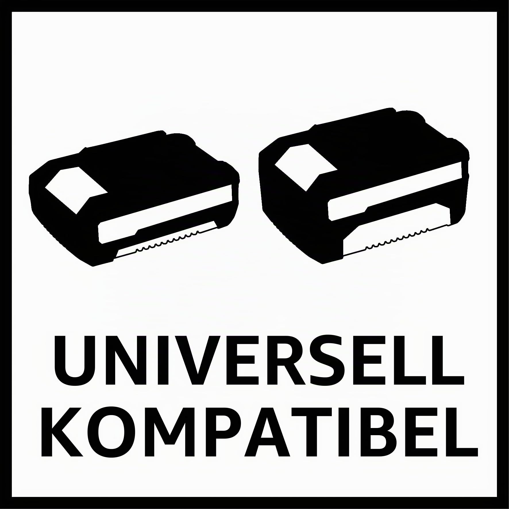 Original Einhell Ladegerät Power X-Twincharger 3A Power X-Change (Li-Ion, 18V, gleichzeitiges Laden von 2X 18V Akkus, permanente Akkuüberwachung + int. Lademanagement, 6-fache Zustands-LED-Anzeige)