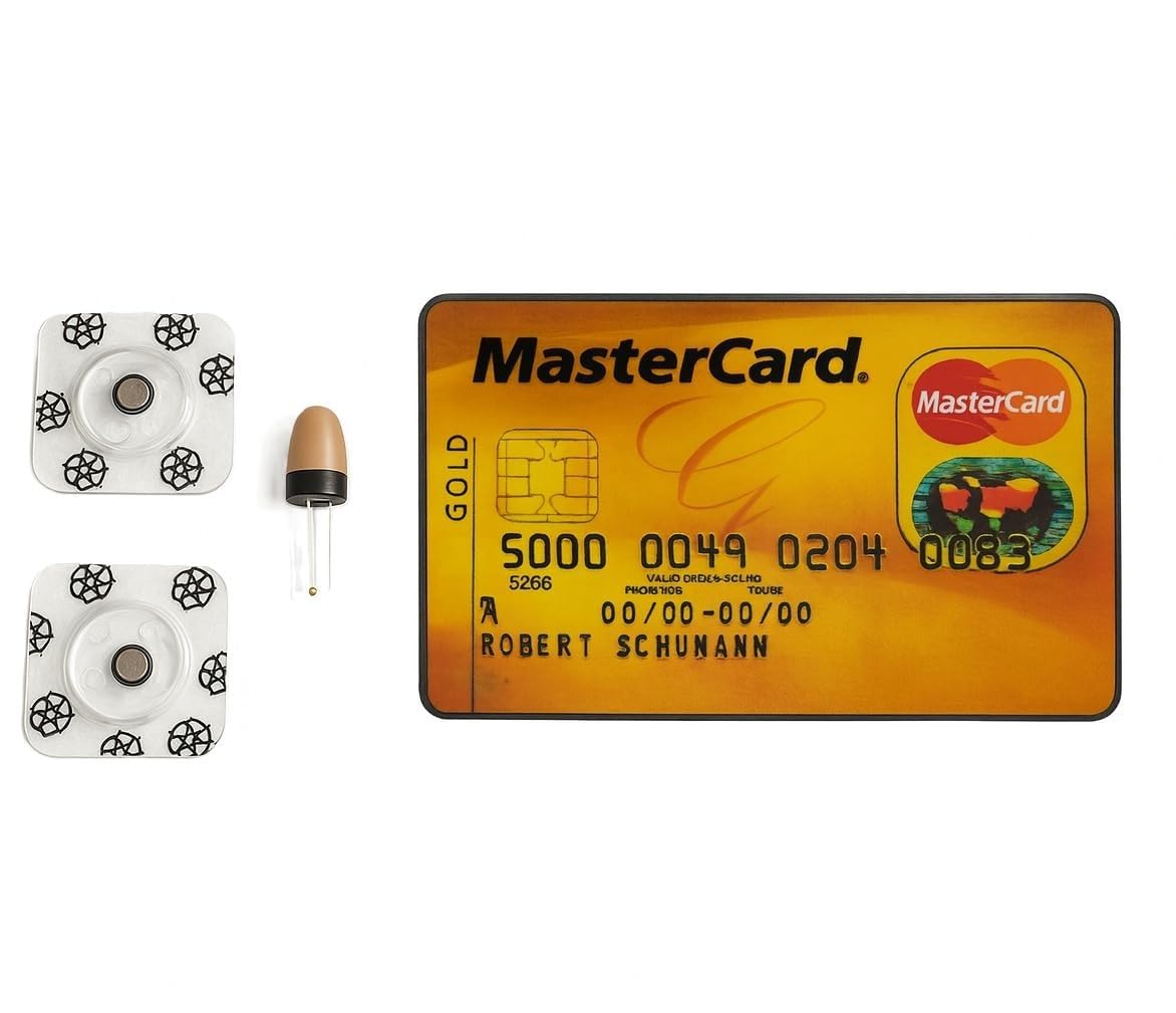 GSM Master Card Sim Based Device | Dual Way Talking ID Card with Earpeice | Two Way Communication with 3 Hours Battery Backup