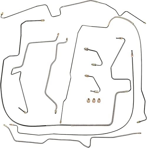 Hydraulic Brake Line Set Fit for Jeep Wrangler TJ 1997-2006