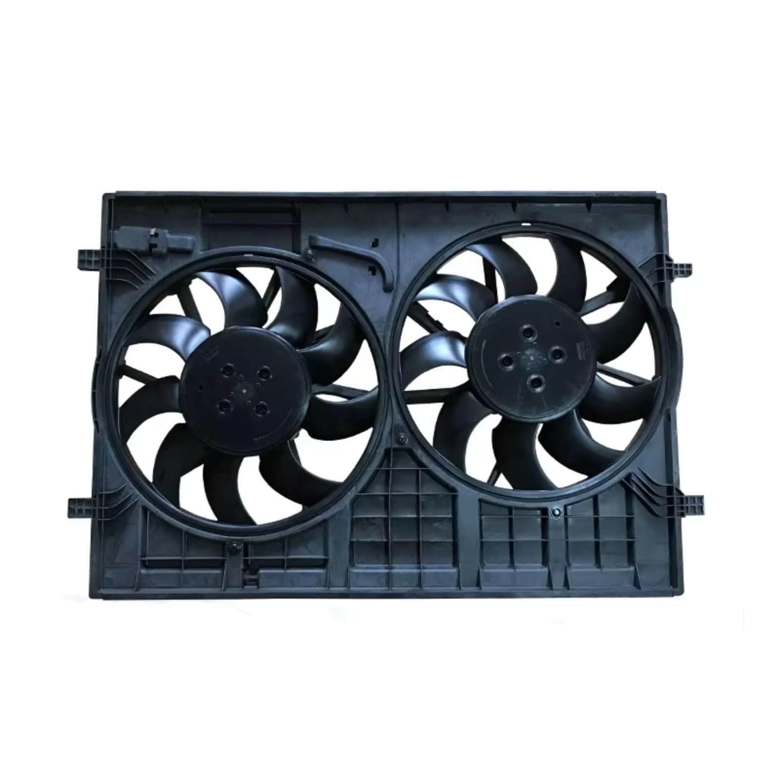 Conjunto De Ventilador De Refrigeración De Radiador Dual Para Vehículo 3QF121207 3QG959455B Compatible Con VW Para Atlas V6 3.6L 2018 2019 2020 2021 2022 2023 Eléctrico Ventilador Refrigeración