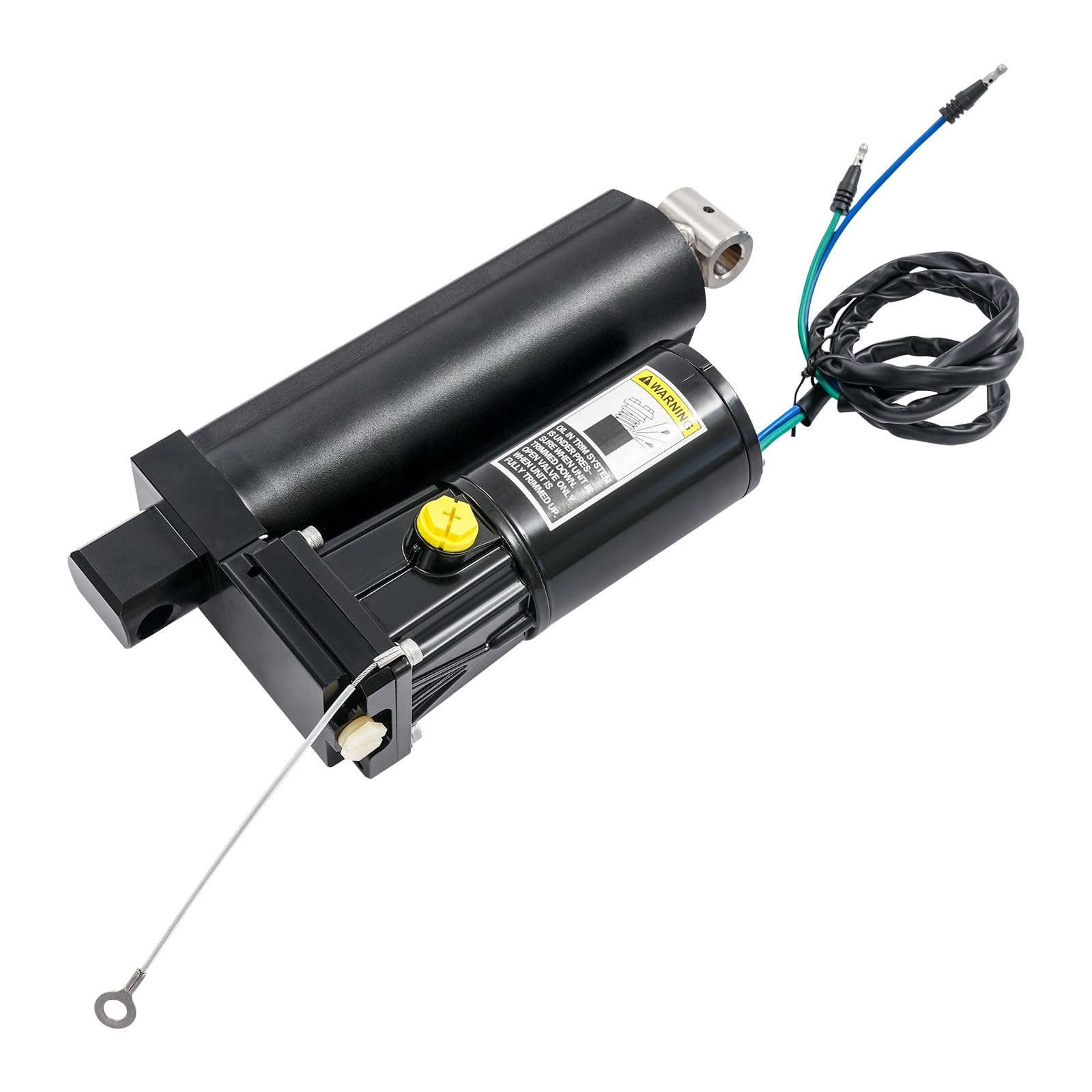 Trim elettrico per motori fuoribordo, motore a spazzola 500 W 12 V DC, impianto elettrico in acciaio inox 630 e alluminio 7075, con protezione da surriscaldamento e limite, ricambio per OEM 830250T5