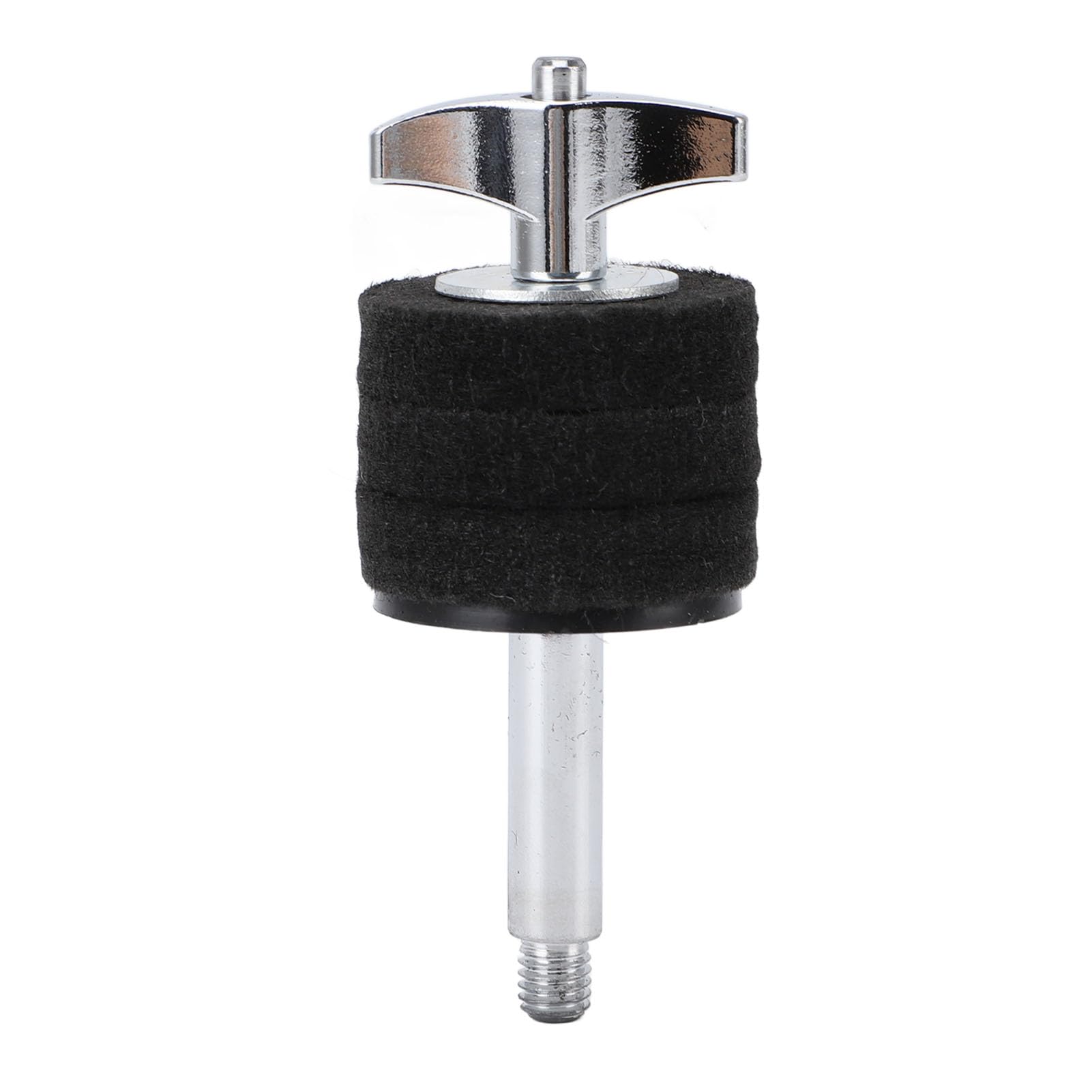 Support de Cymbale à Eau en Feutre D'aluminium, Empileur de Cymbales, Support pour Kit de Batterie (Noir)