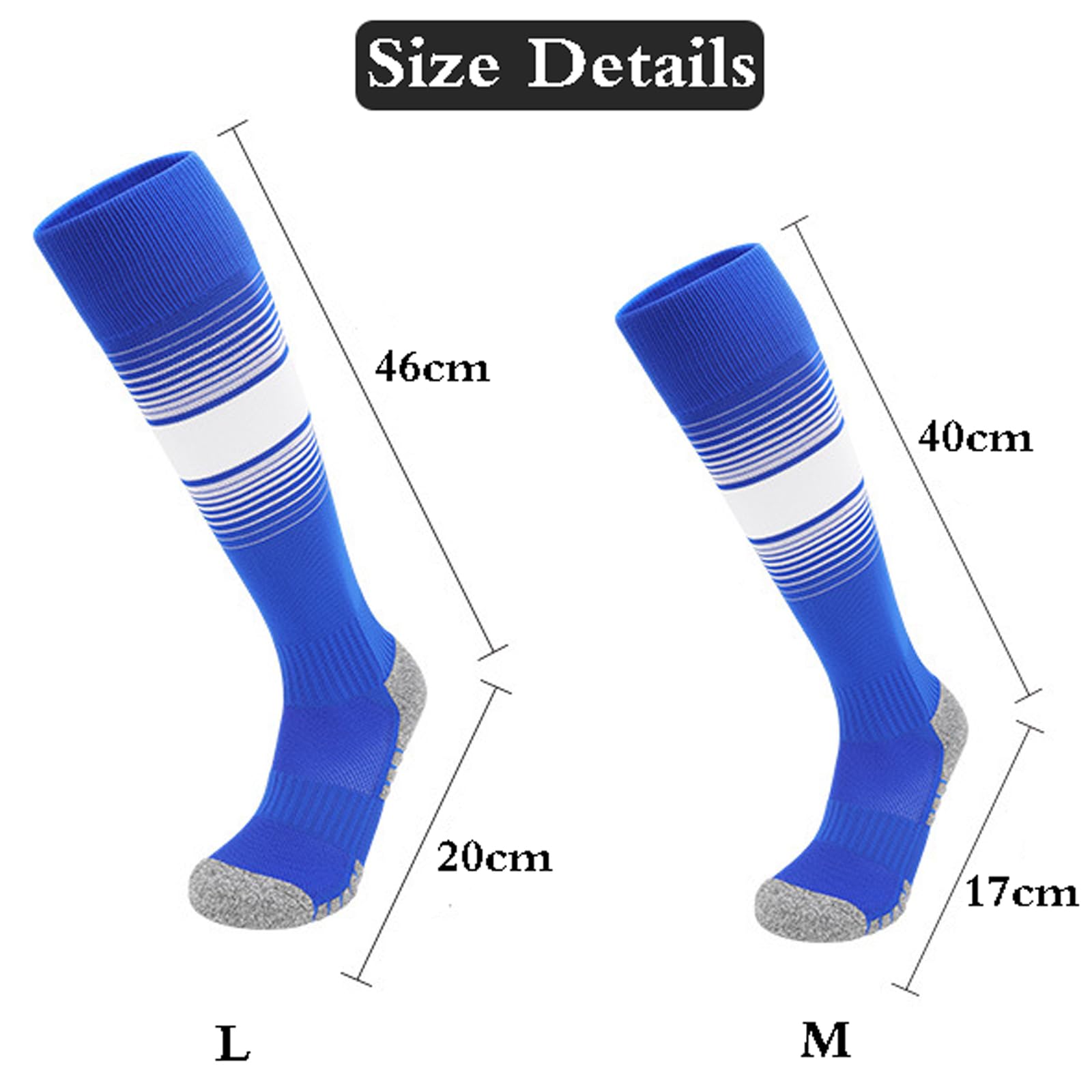 Chaussettes D'Escrime Unisexes,Chaussettes De Sport à Tube Haut,Chaussettes De Protection D'Escrime,Chaussette Haute Homme Sport,AntidéRapantes,pour L'EntraîNement D'Escrime