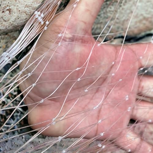 Tarrafa de Pesca Malha 6: Rede de 15 Metros - Kit Completo para Capturar Peixes Corvina Tilapia Piau