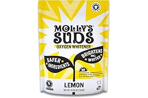 Molly's Suds Oxygen Whitener: Radiate Gleaming Whites, Naturally