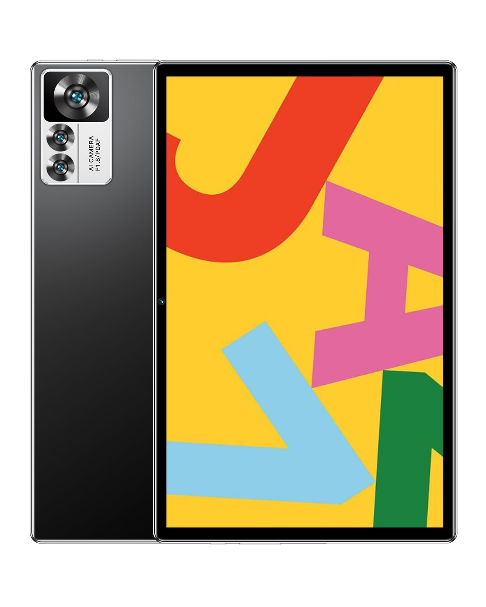 ExAchatAndroid 13 Tablet, 10.1 inch Tablet 8GB+256GB 24MP Triple Camera 8000mAh 2.4/5G WiFi,Bluetooth 5.0 GPS Tablets PC (Black)