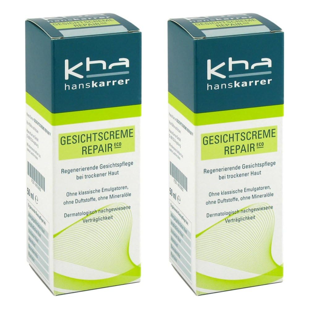 Hans Karrer Gesichtscreme Repair Eco 2x50 ml