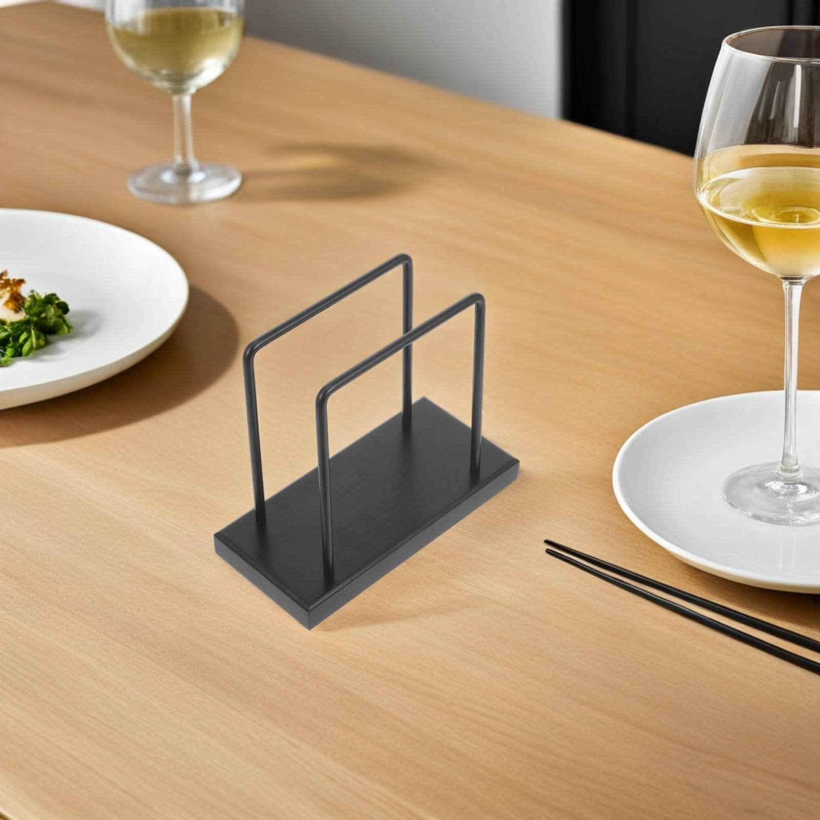2 Porta Servilletas: Dispensador Universal De Servilletas Con De Hierro Resistente. Porta Toallas Que Espacio Para Mesas De Comedor Y Salas De