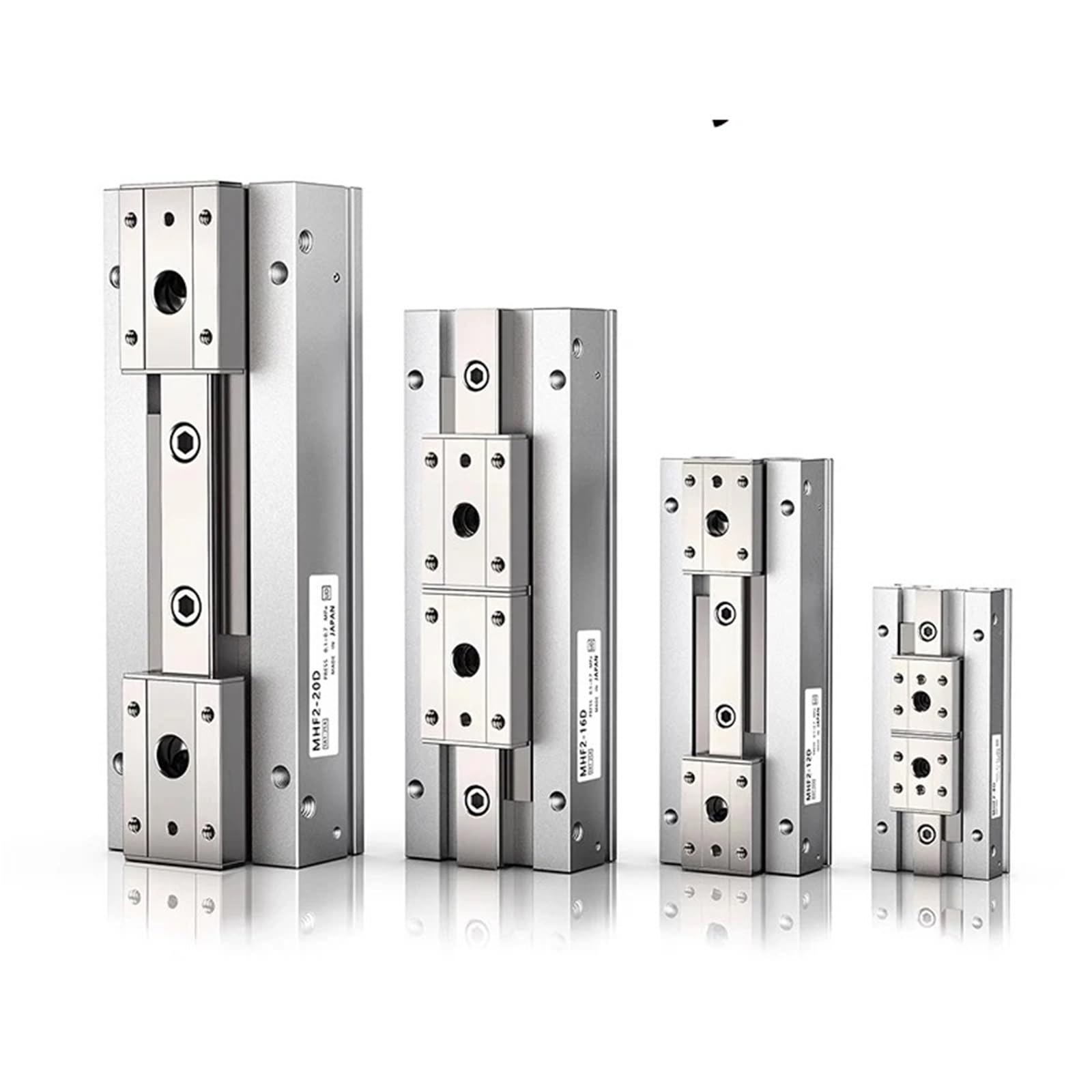 Pince pneumatique parallele MHF2-12D2 de precision pour serrage compact industriel