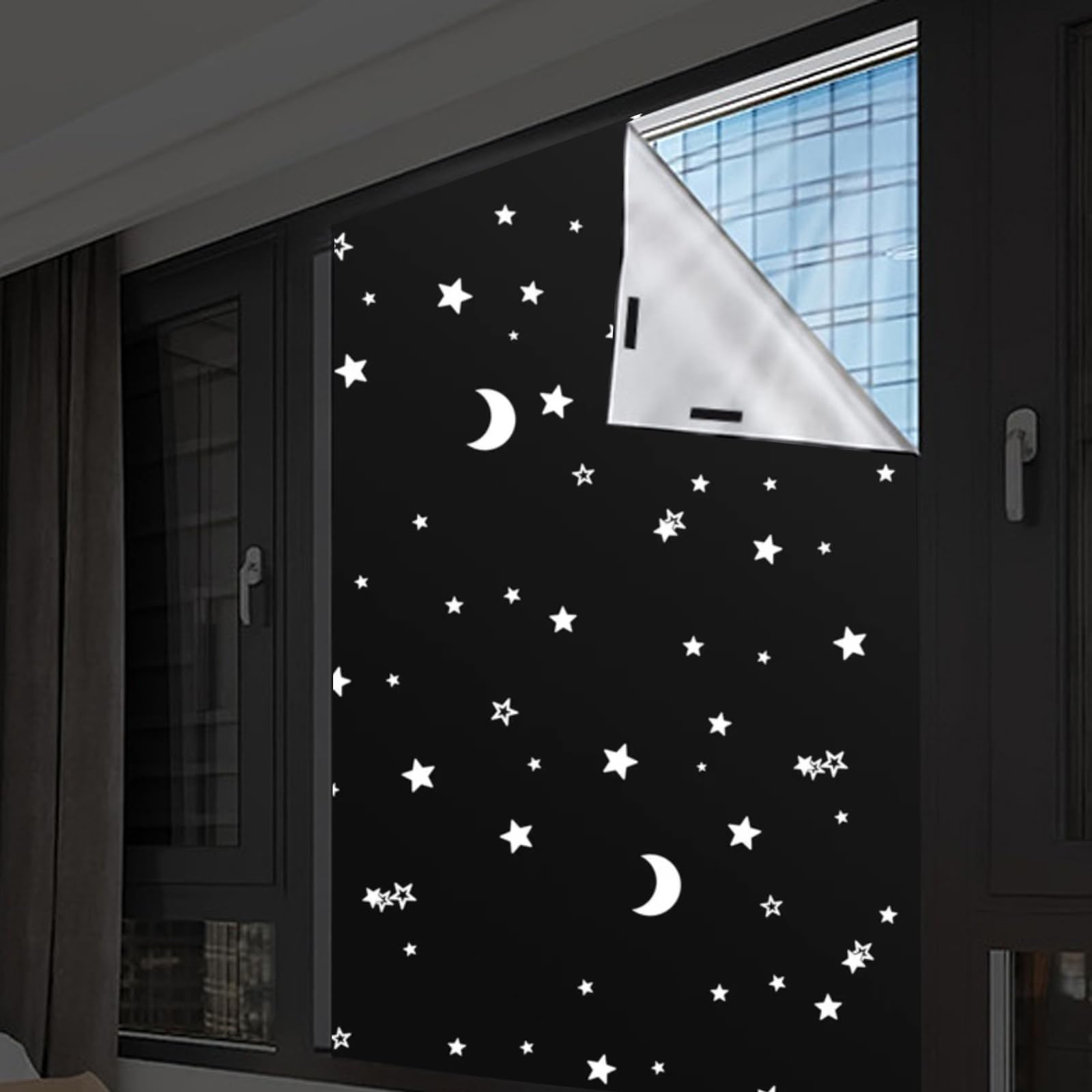 Rideau occultant temporaire pour chambre de bébé et nuits paisibles en voyage avec Velcro
