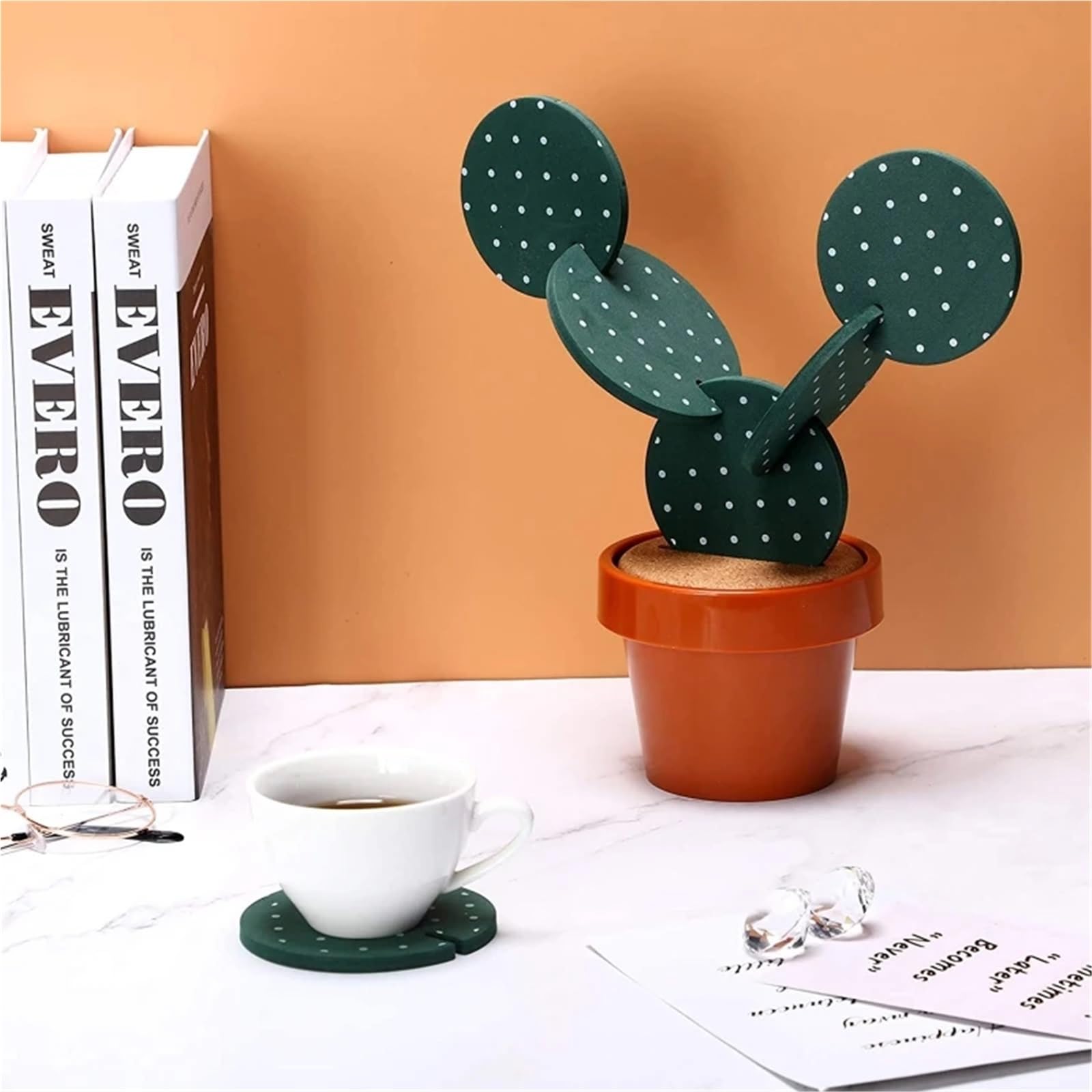 Cactus Casa Isolamento Termico EVA Antiscivolo Fai da Te Tazza for Bevande Calde Tovaglietta for Decorazione Tavolo Stoviglie Pad per Padelle
