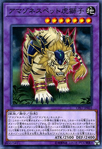 Amazon.co.jp: 遊戯王/アマゾネスペット虎獅子（ノーマル