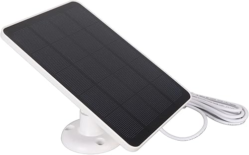 Miniatura 5 de Panel solar para cámara de seguridad, para cámara de seguridad DC 5V, cargador de cámara impermeable IP65, cámara de vigilancia con batería
