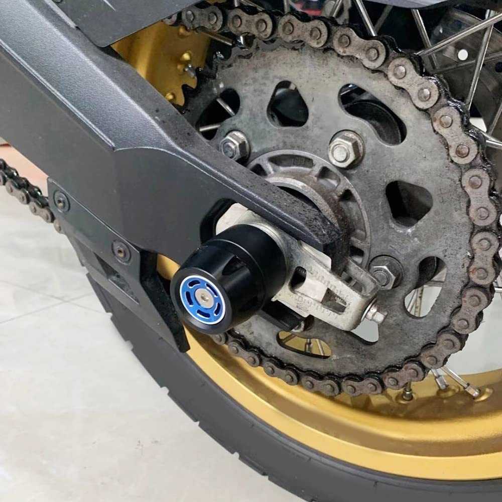 Slider Assale Ruota Anteriore Per Scrambler 400/800/1100 - Protezione In Lega Di Alluminio E POM - Foto 4