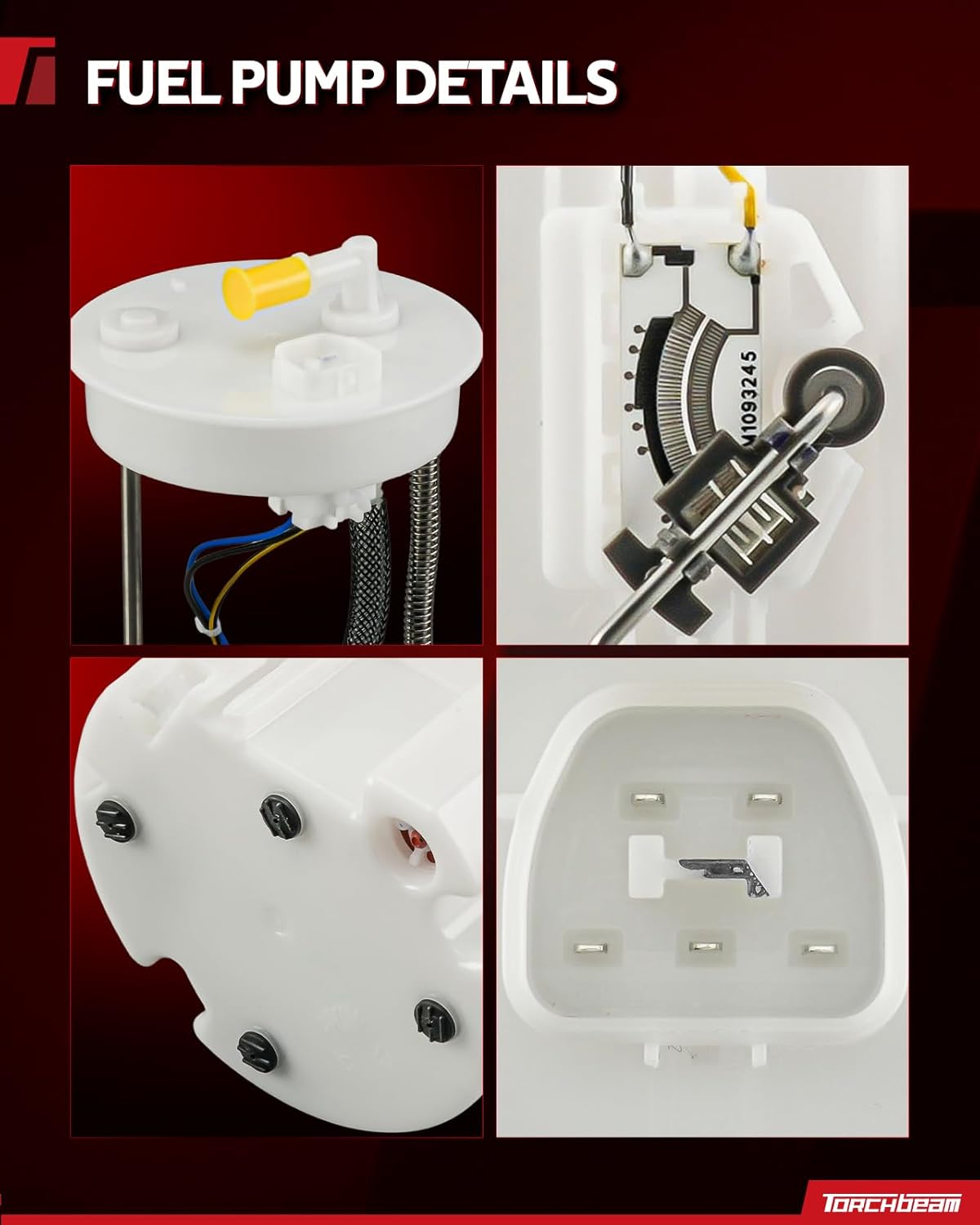 Torchbeam Fuel Pump Module Assembly FG0959 Compatible with 2006-2014 Honda Ridgeline