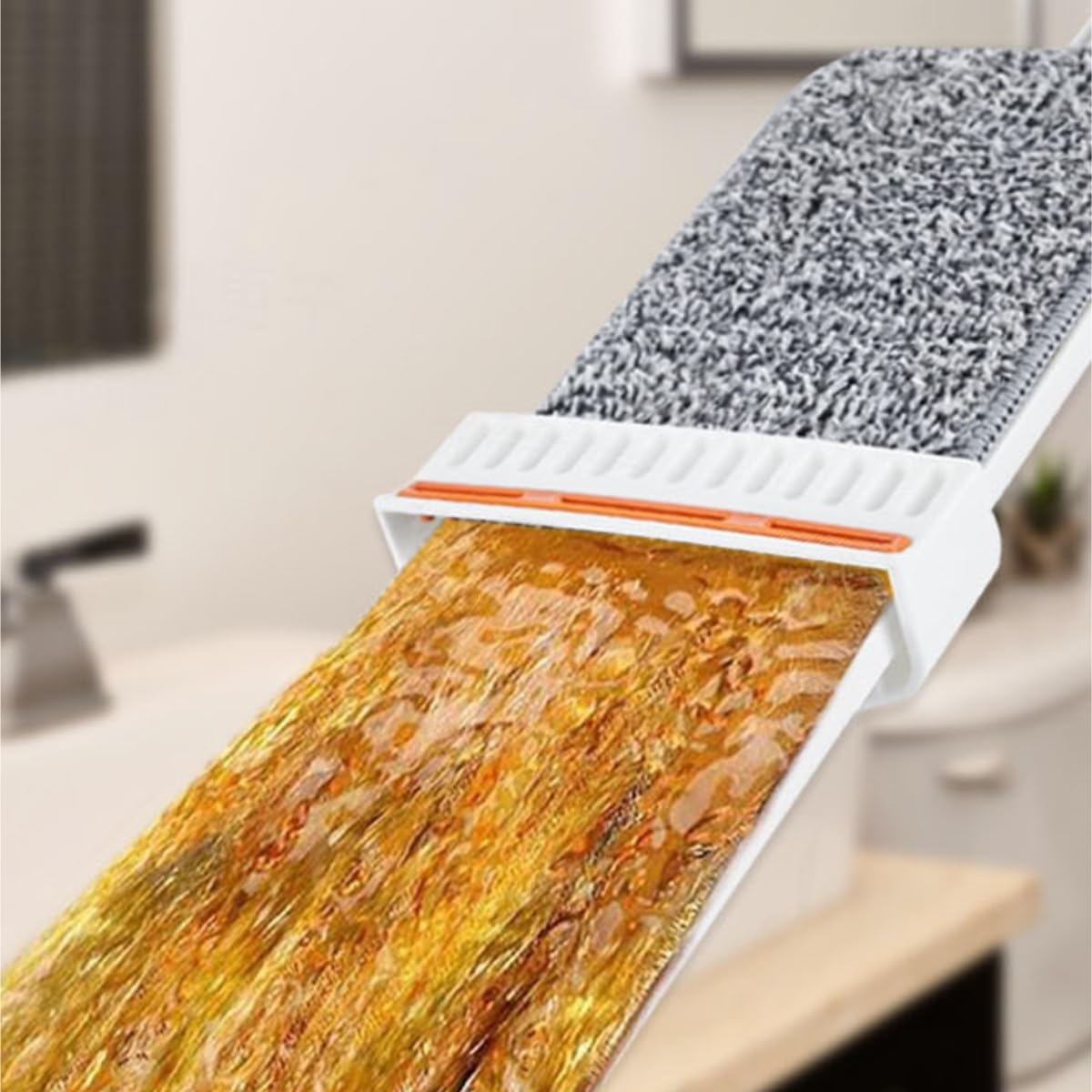 Serpillière Balai Serpillère Balai À Tablette De Lavage Mains Libres, Outil De Nettoyage Ménager Humide Et Sec, Outil Paresseux Serpillère Serpillere
