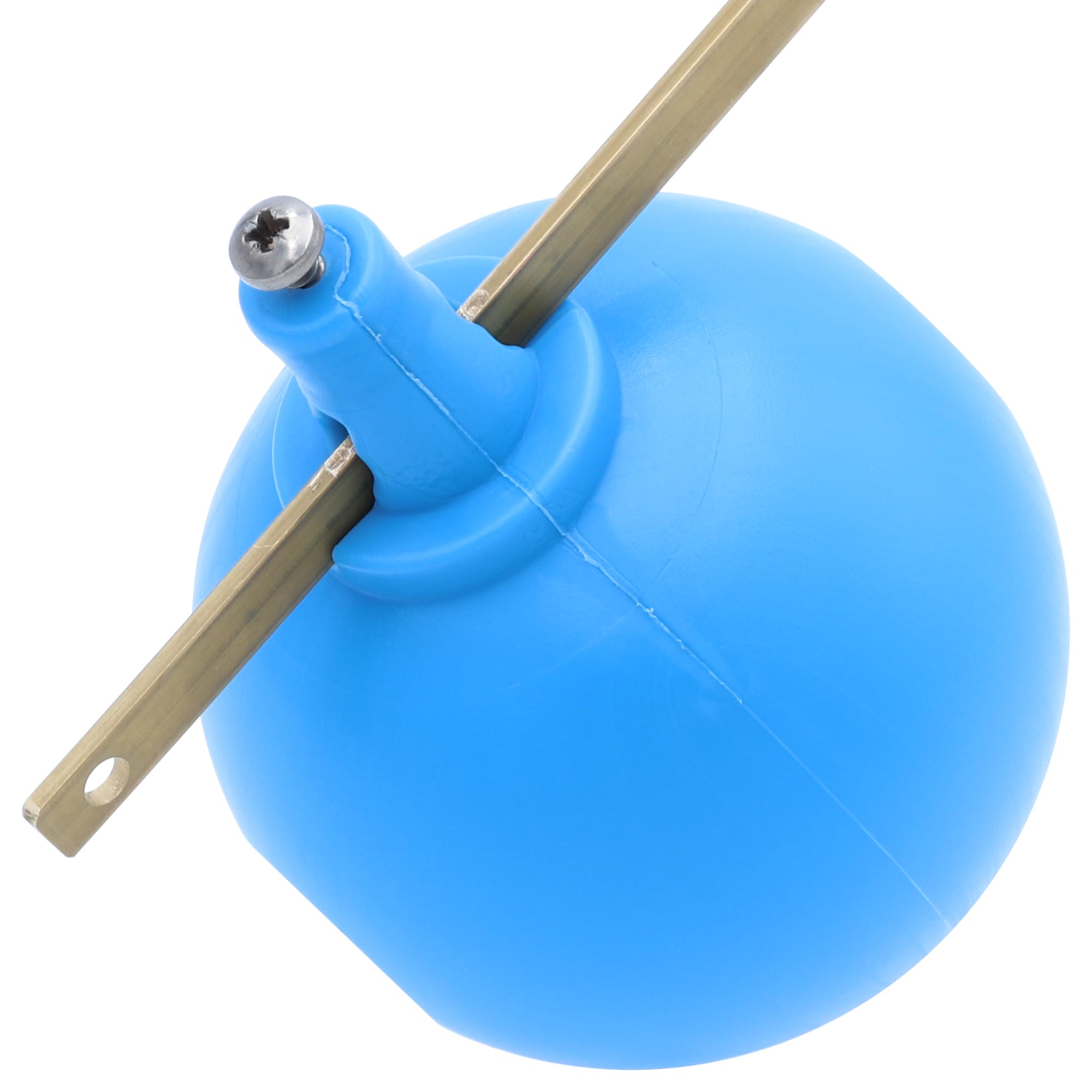 Classic Schwimmerventil 3/8 Zoll - Universalventil für Behälter und Spülkästen - Nachfüllventil für Tränketröge und Weidetränken - Messing Ventil mit Schwimmer