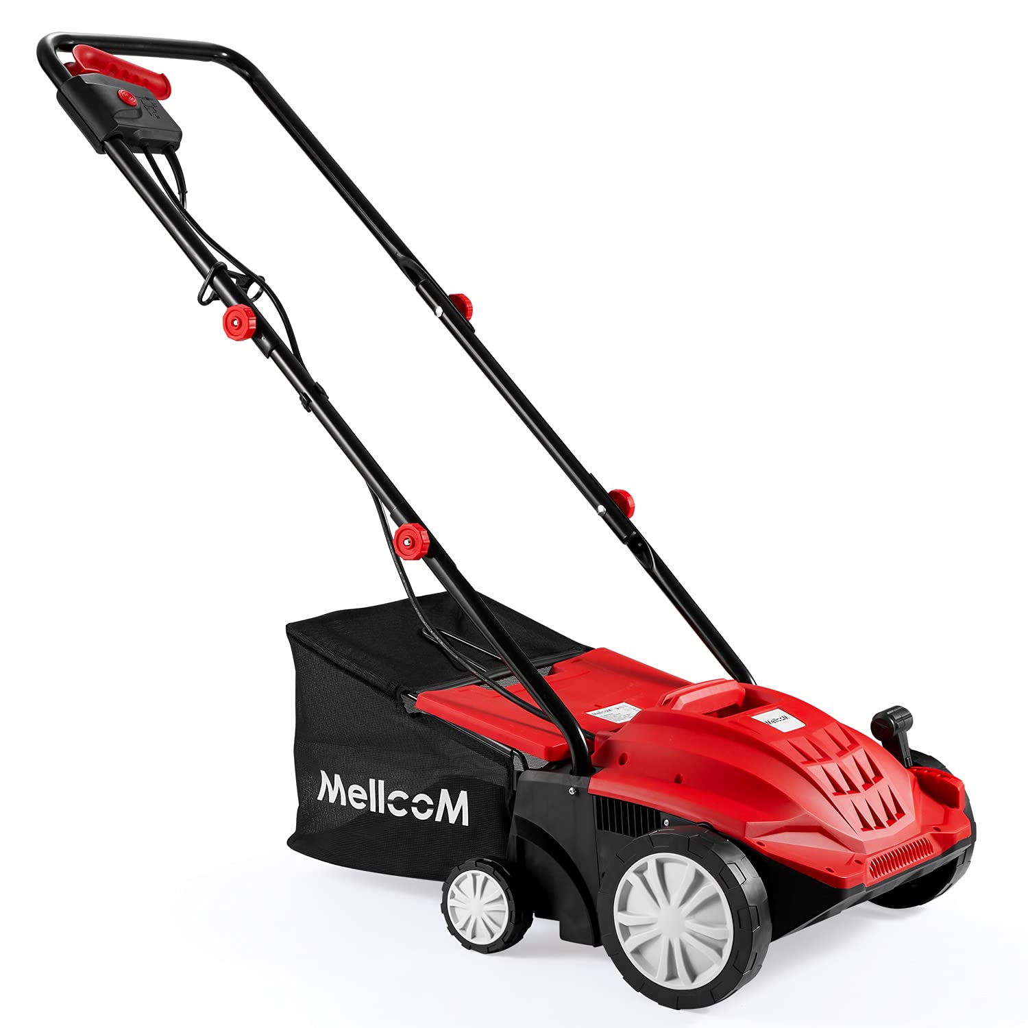 YOLENY 13 Inch Corded Electric Dethatcher, 2 in 1 Electric Scarifier